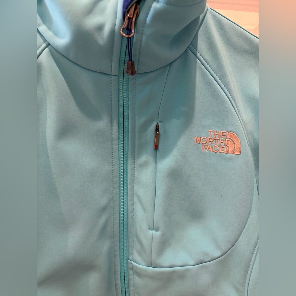 North Face Softshell Zip Up Jacket Coat - image 6